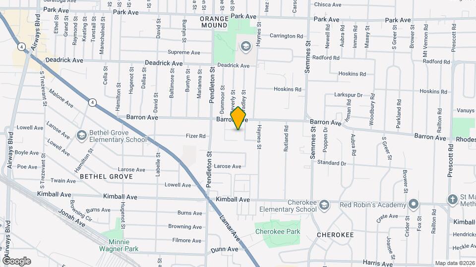 2853 Sage Rd Map and Location Details