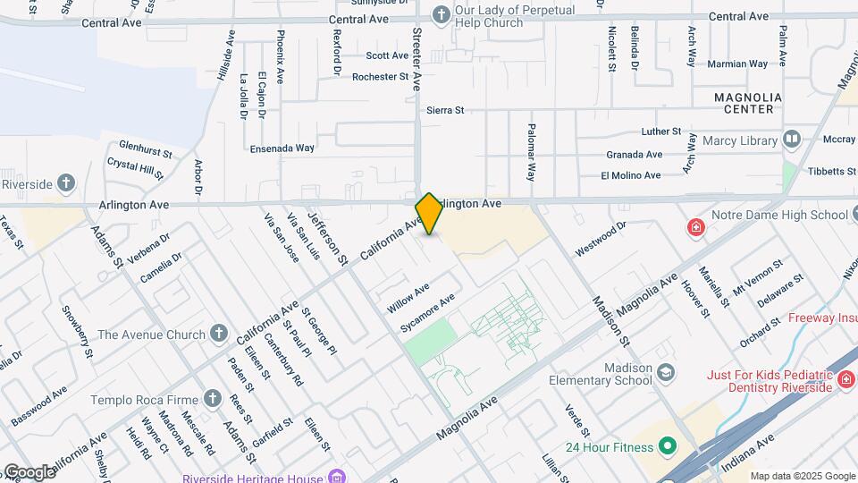 4146 Melrose St Mapa y Detalles de la Ubicación
