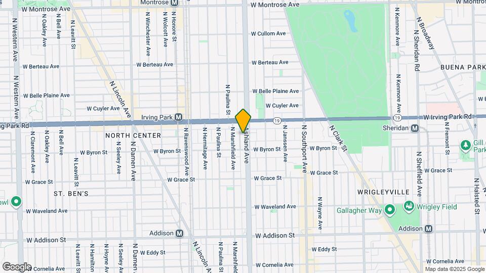 3928 N Ashland Ave Map and Location Details