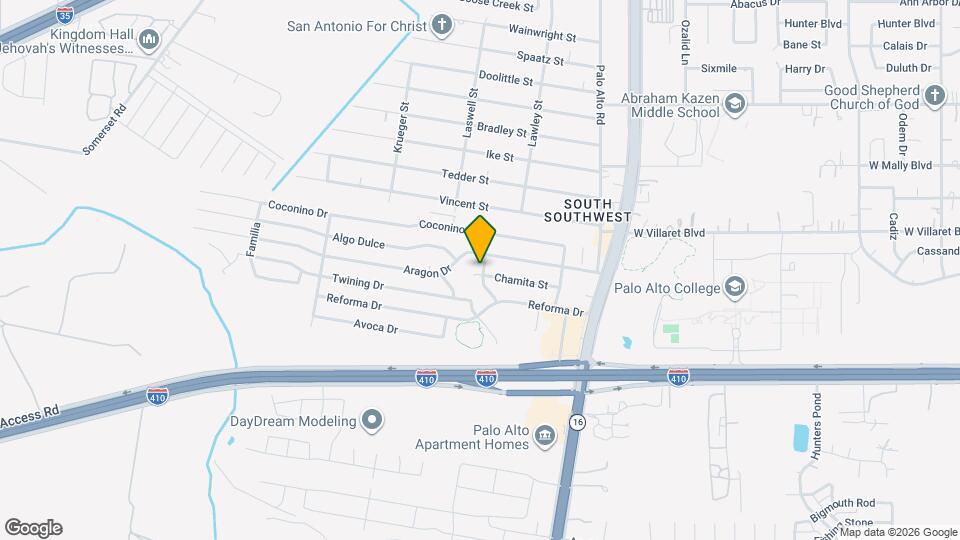 3203 Chamita St Map and Location Details