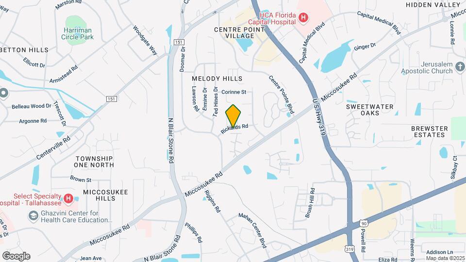 2025 Rickards Rd Mapa y Detalles de la Ubicación