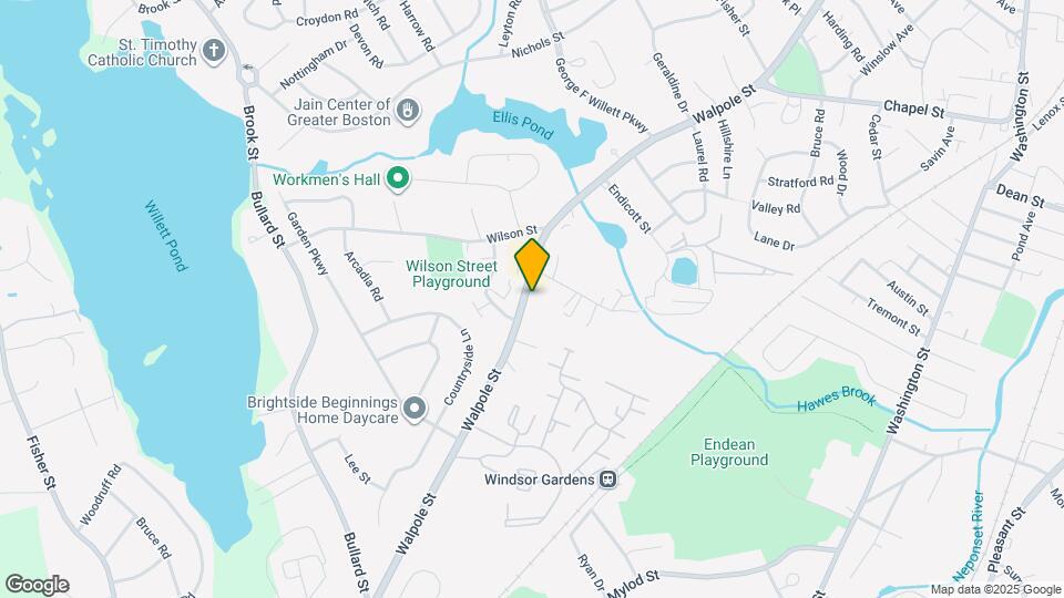 506 Walpole St Map and Location Details