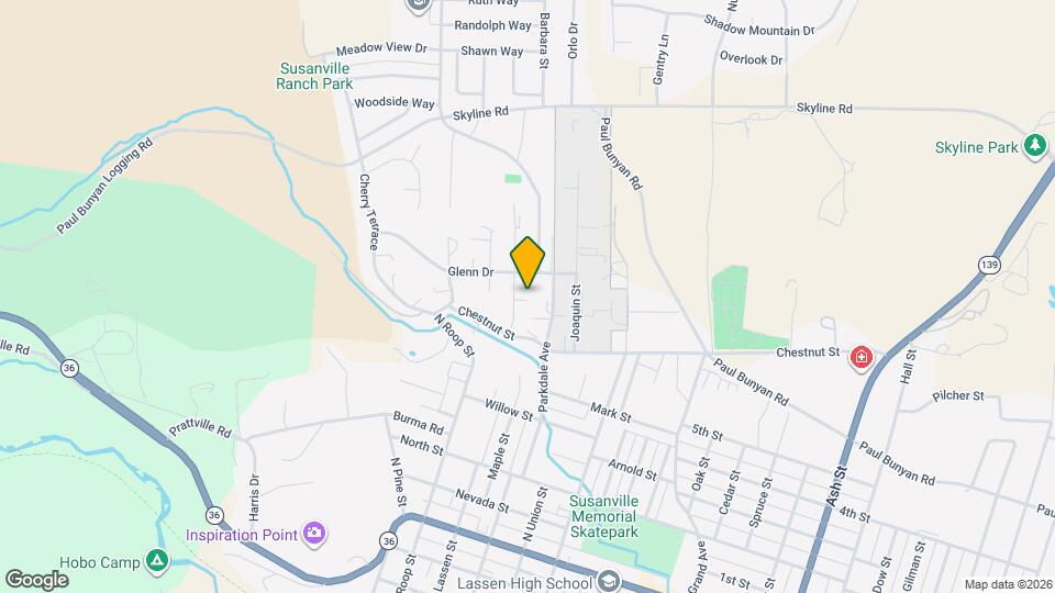 725 Washo Ln Map and Location Details