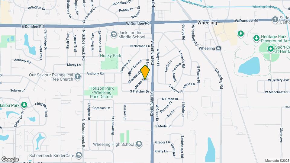 327 Marion Ct Map and Location Details