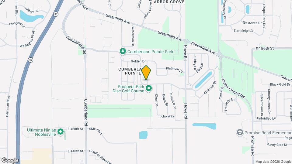 10264 Cumberland Pointe Blvd Map and Location Details