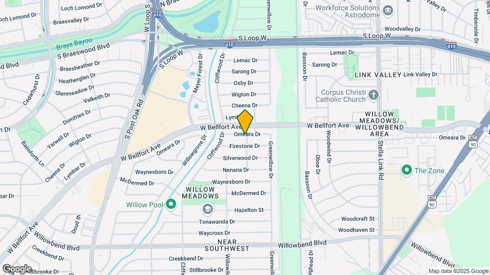 4403 Omeara Dr Map and Location Details