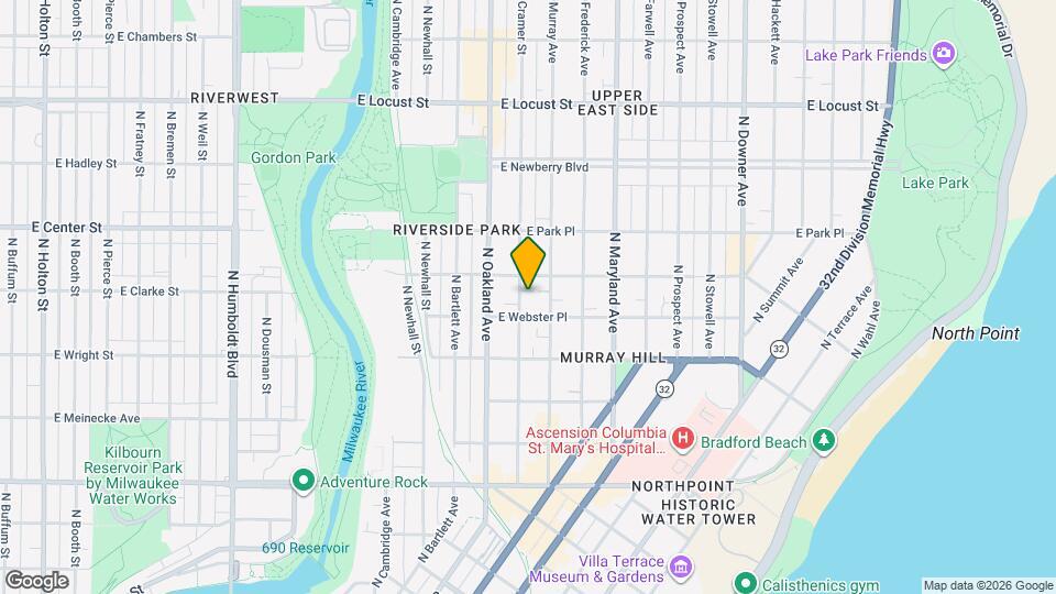 2568 N Cramer St Mapa y Detalles de la Ubicación