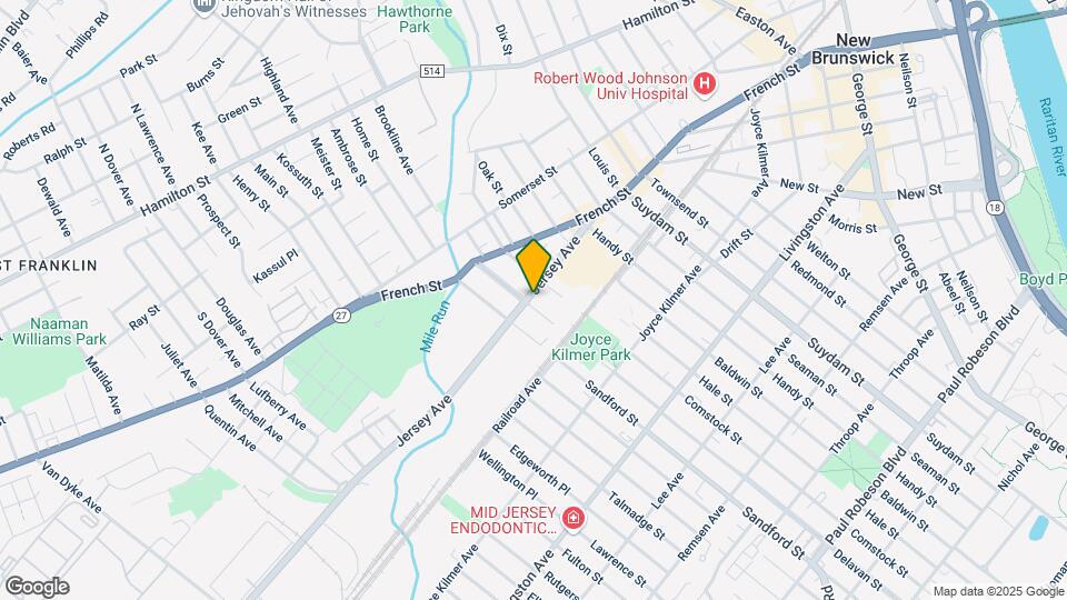 72 Jersey Ave Mapa y Detalles de la Ubicación