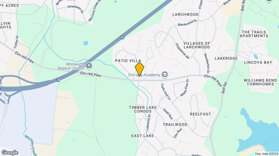 3108 Elm Hill Pike Map and Location Details