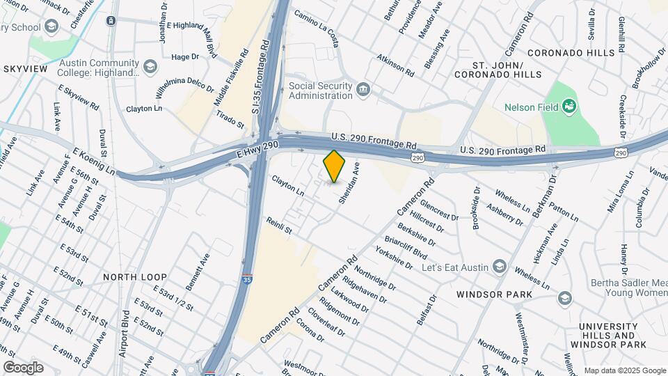 1038 Rosemont St Map and Location Details