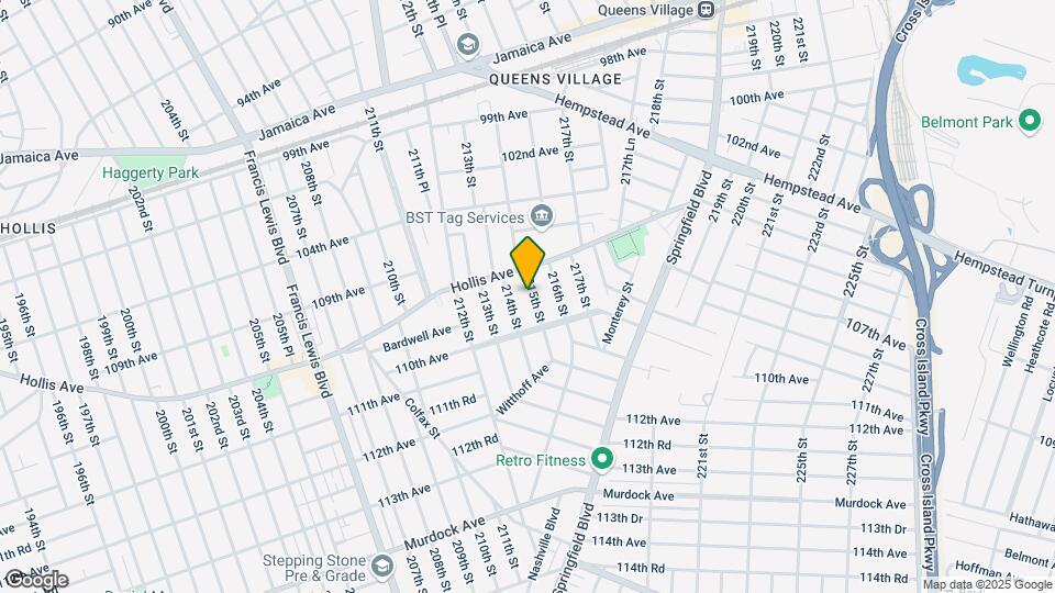 10928 215th St Map and Location Details