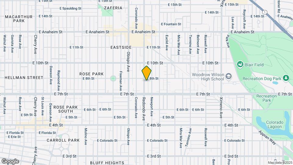 774 Redondo Ave Map and Location Details