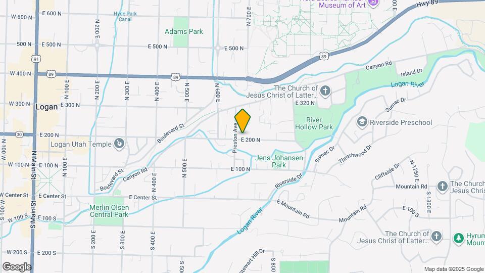 701 E 200 N Map and Location Details