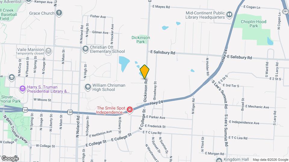 14834 E Nickell Ave Map and Location Details