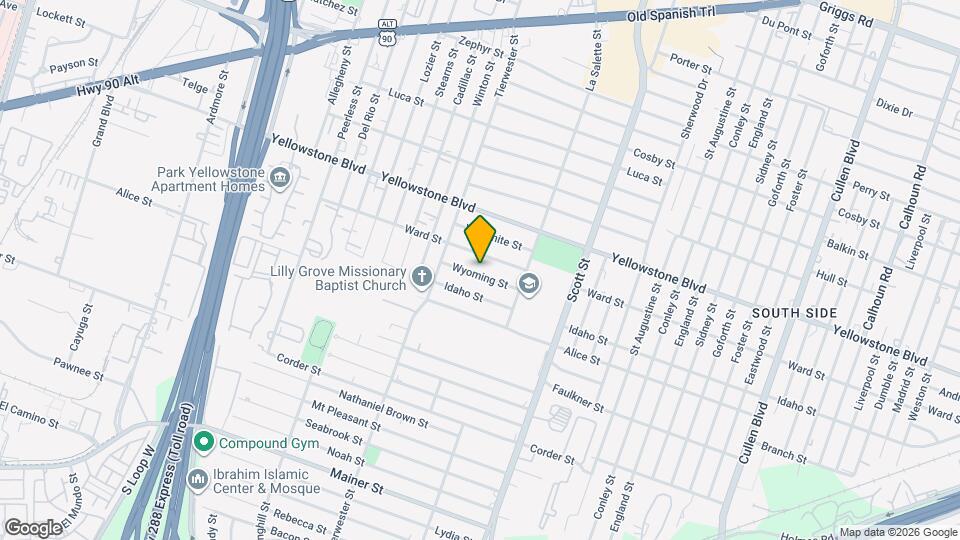 3635 Wyoming St Map and Location Details