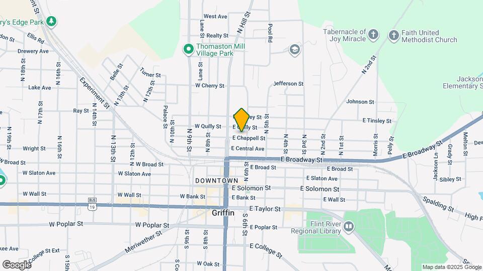 125 E Chappell St Map and Location Details