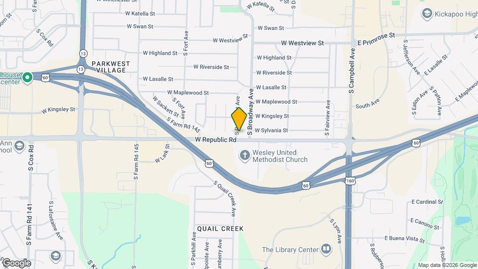 4146 S Parkcrest Ave Map and Location Details