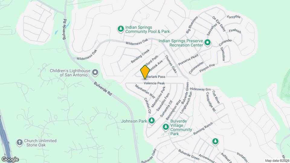 3631 Valencia Peak Map and Location Details