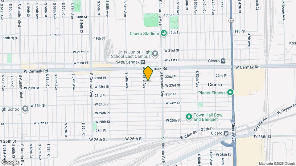 5238 W 23rd St Map and Location Details