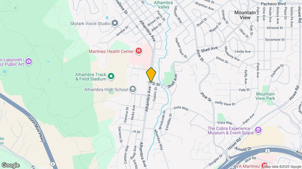 512 D St Map and Location Details