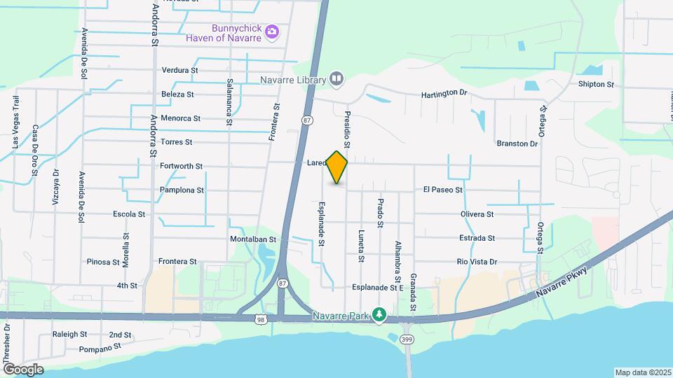 2033 Presidio St Map and Location Details
