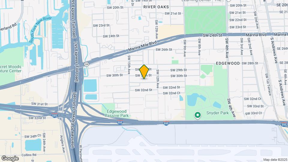 1317 SW 31st St Map and Location Details