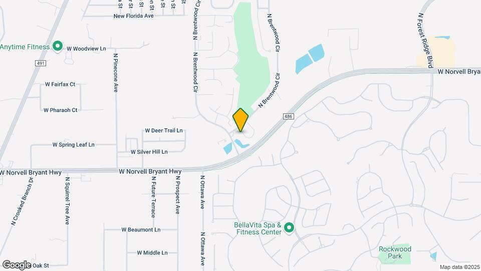 1692 W Spring Meadow Loop Map and Location Details