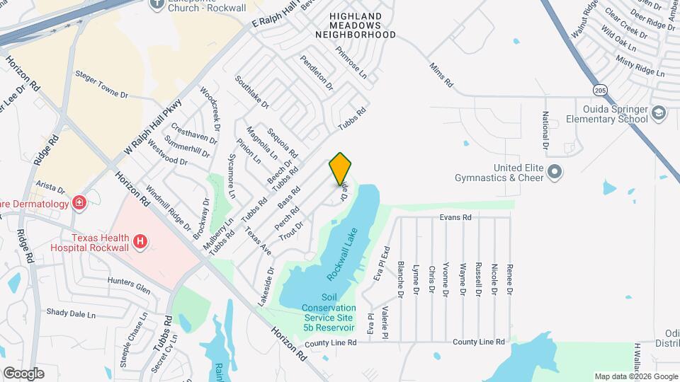 609 Trout St Map and Location Details