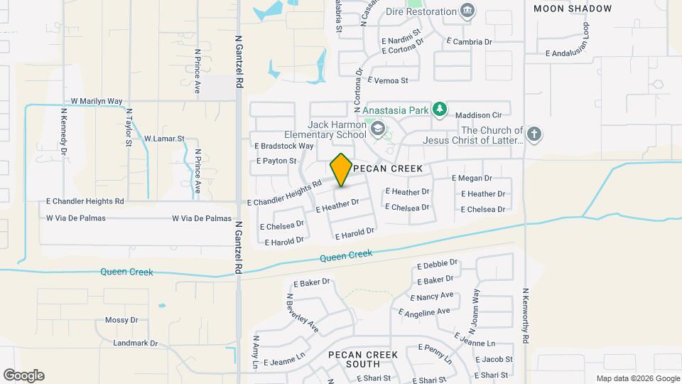 805 E Megan Dr Map and Location Details