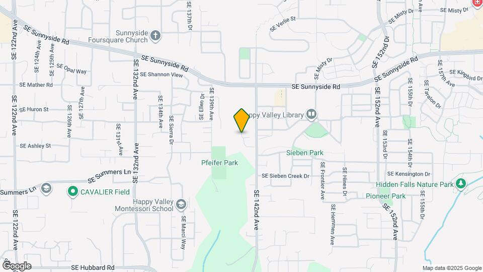 13926 SE 141st Ave Map and Location Details