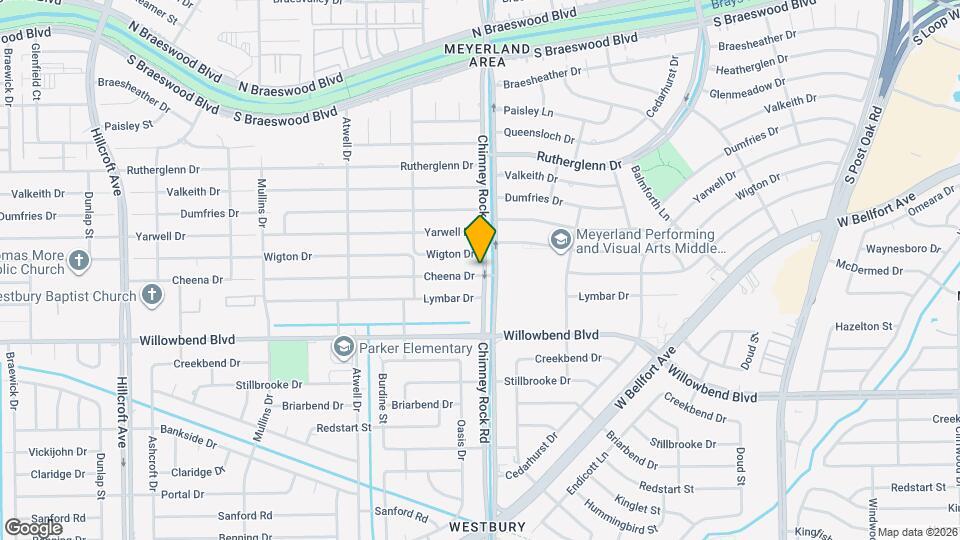 5402 Cheena Dr Map and Location Details