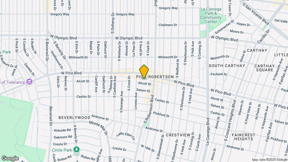 8843 Alcott St Mapa y Detalles de la Ubicación
