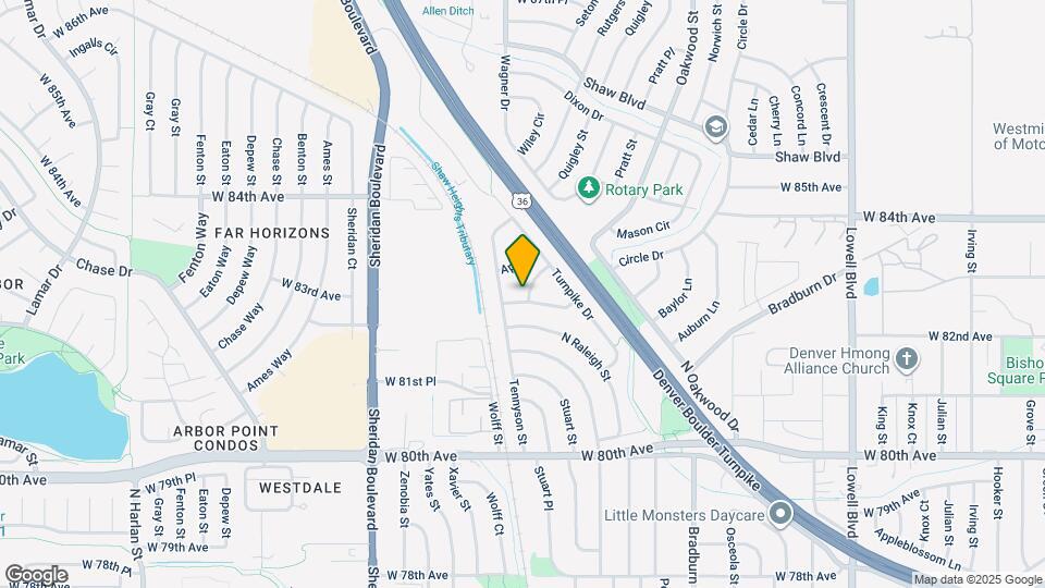 4331 W 82nd Ave Map and Location Details