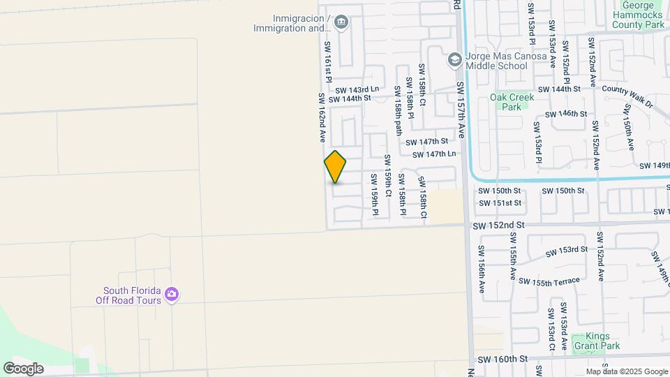 16176 SW 149th Terrace Map and Location Details