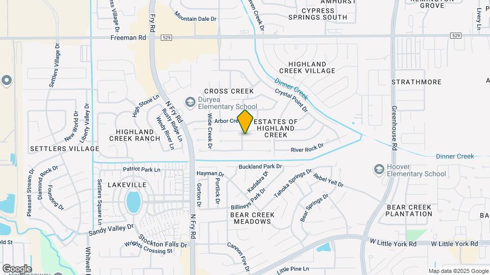 19950 Mason Creek Dr Map and Location Details