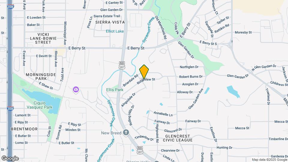 2200 Ridgeview St Map and Location Details