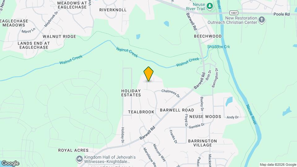 5600 Brandycrest Dr Map and Location Details