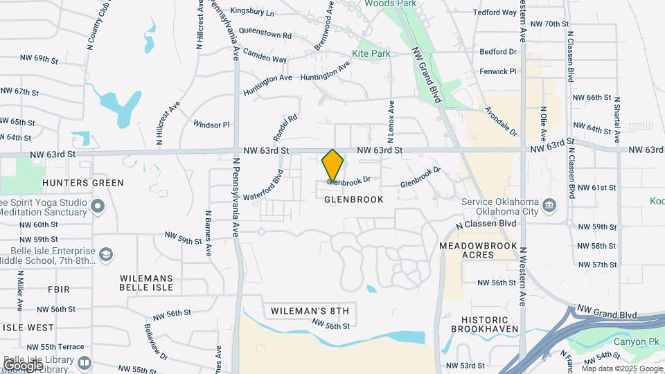 1508 Glenbrook Dr Map and Location Details
