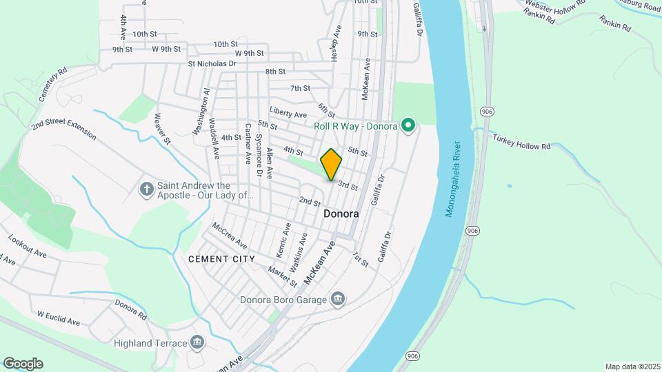 257 Thompson Ave Mapa y Detalles de la Ubicación