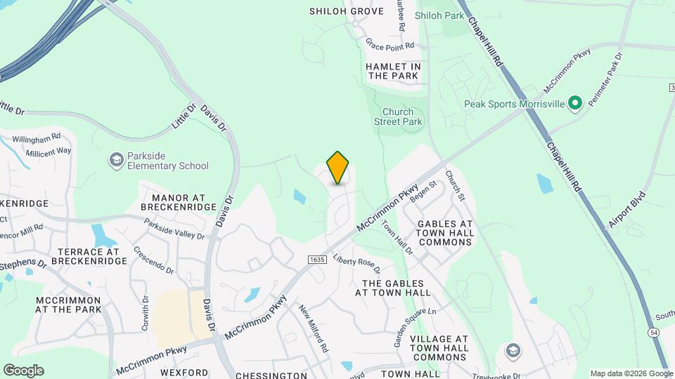 1056 Midvale Ave Map and Location Details