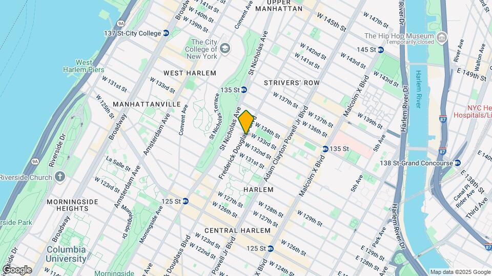 2470-2482 Frederick Douglass Blvd Mapa y Detalles de la Ubicación