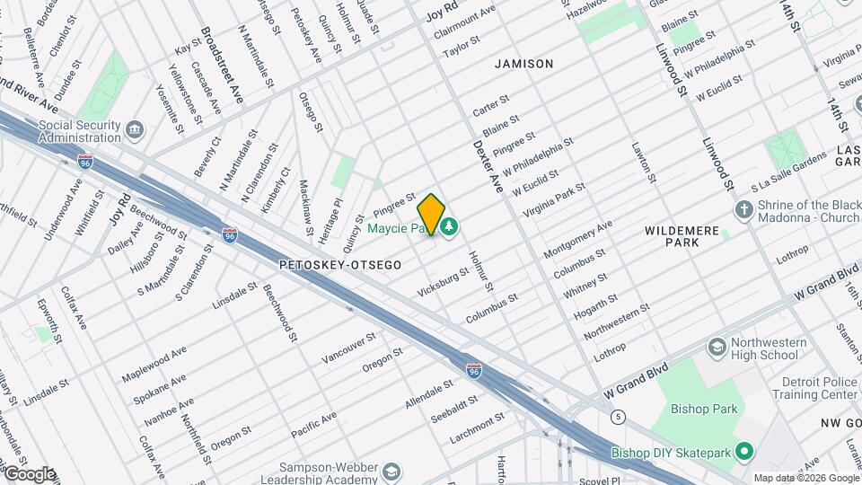 4081 W Euclid St, Unit A Map and Location Details