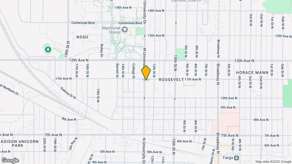 1224 11th Ave N, Unit 1 Mapa y Detalles de la Ubicación
