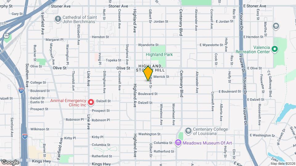 406 College St Map and Location Details