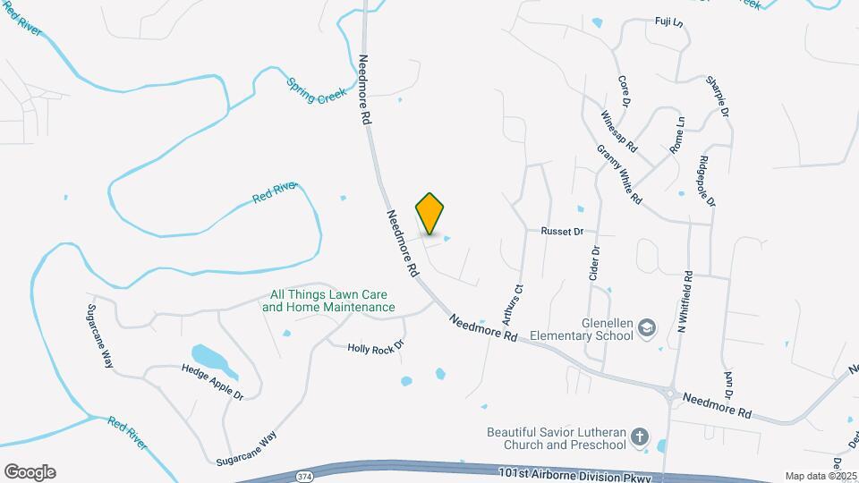 1055 Tolliver Way Map and Location Details