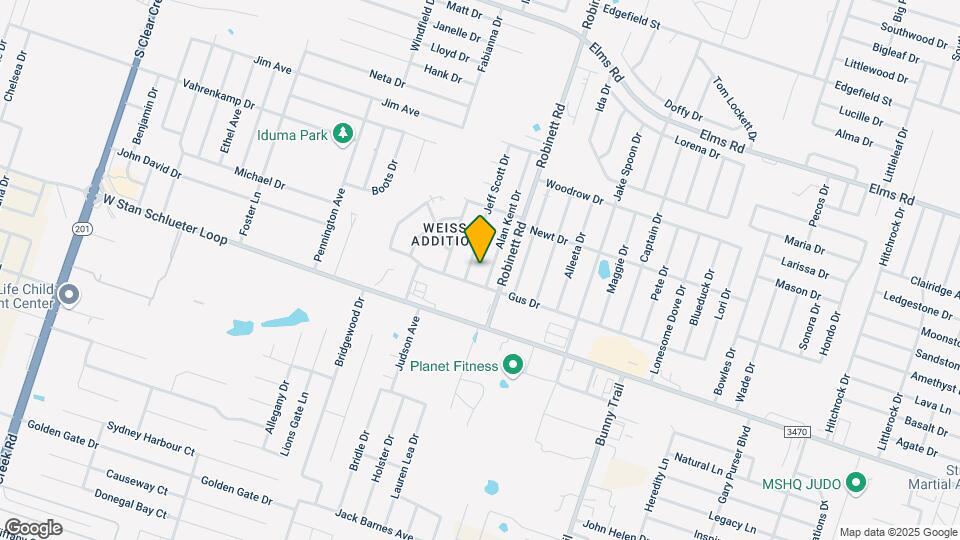 4505 Alan Kent Dr Map and Location Details