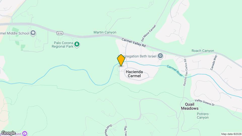 178 Hacienda Carmel Map and Location Details