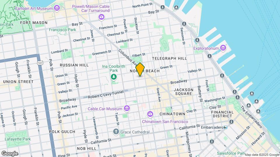 734-752 Vallejo St Mapa y Detalles de la Ubicación