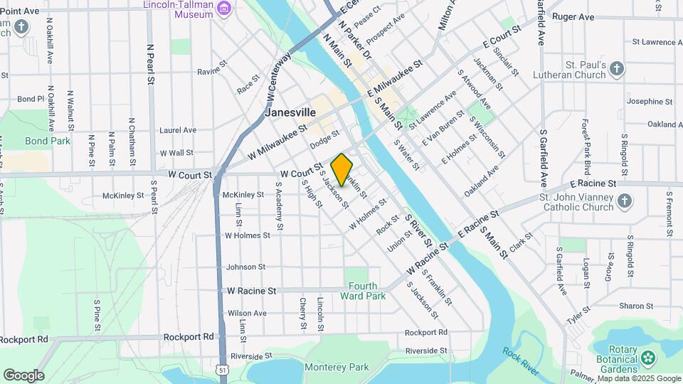 167 S Jackson St Map and Location Details