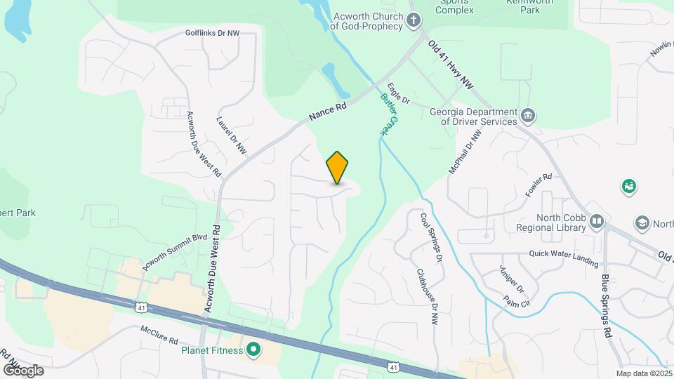 390 Bass Way NW Map and Location Details